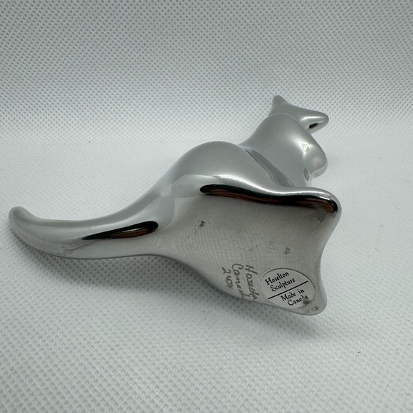 Rare Hoselton Aluminum KANGAROO Figurine 3 1/4" Canada - Picture 12 of 12